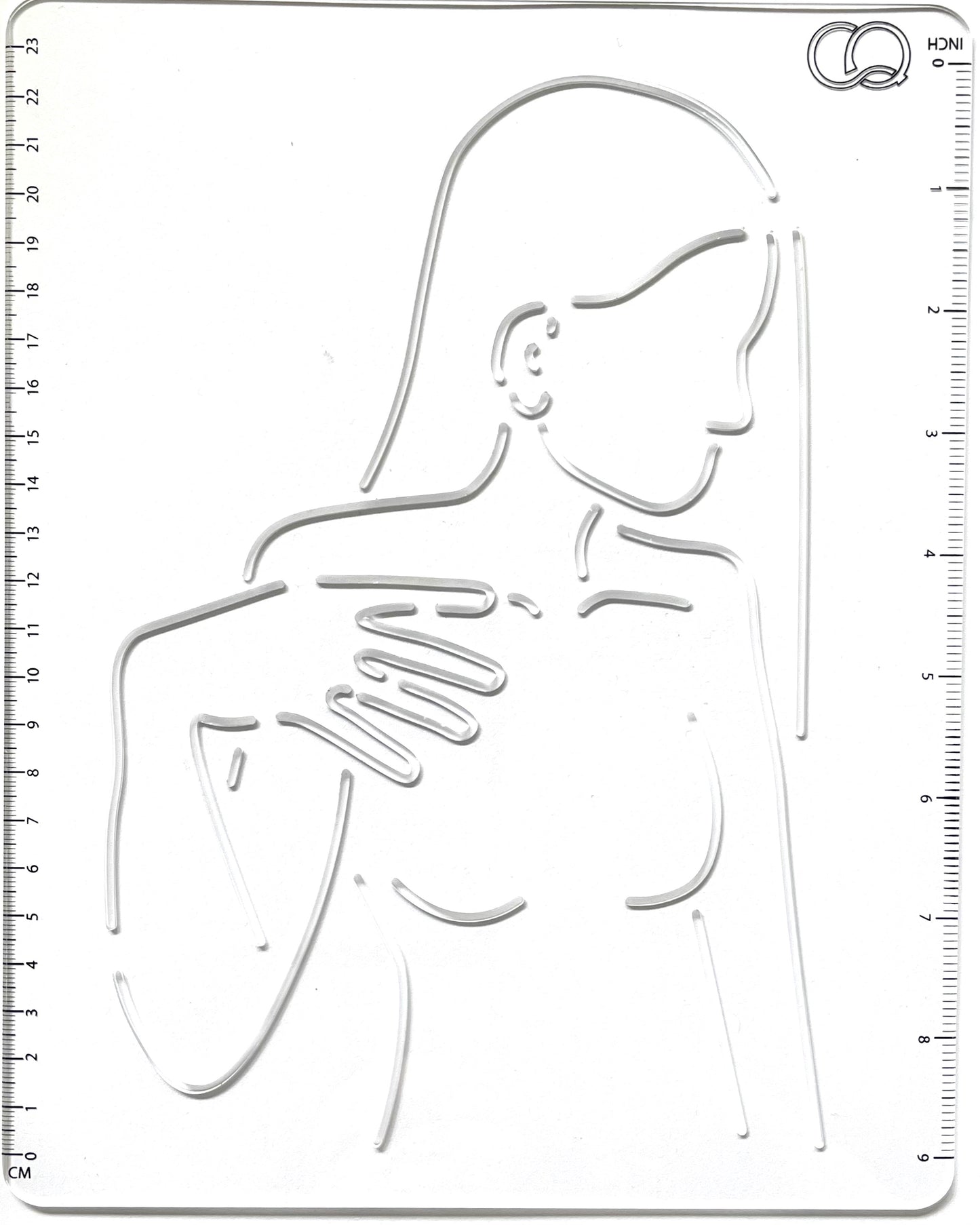 CROQI CLOSE UP Hand Up Pose 25x20cm