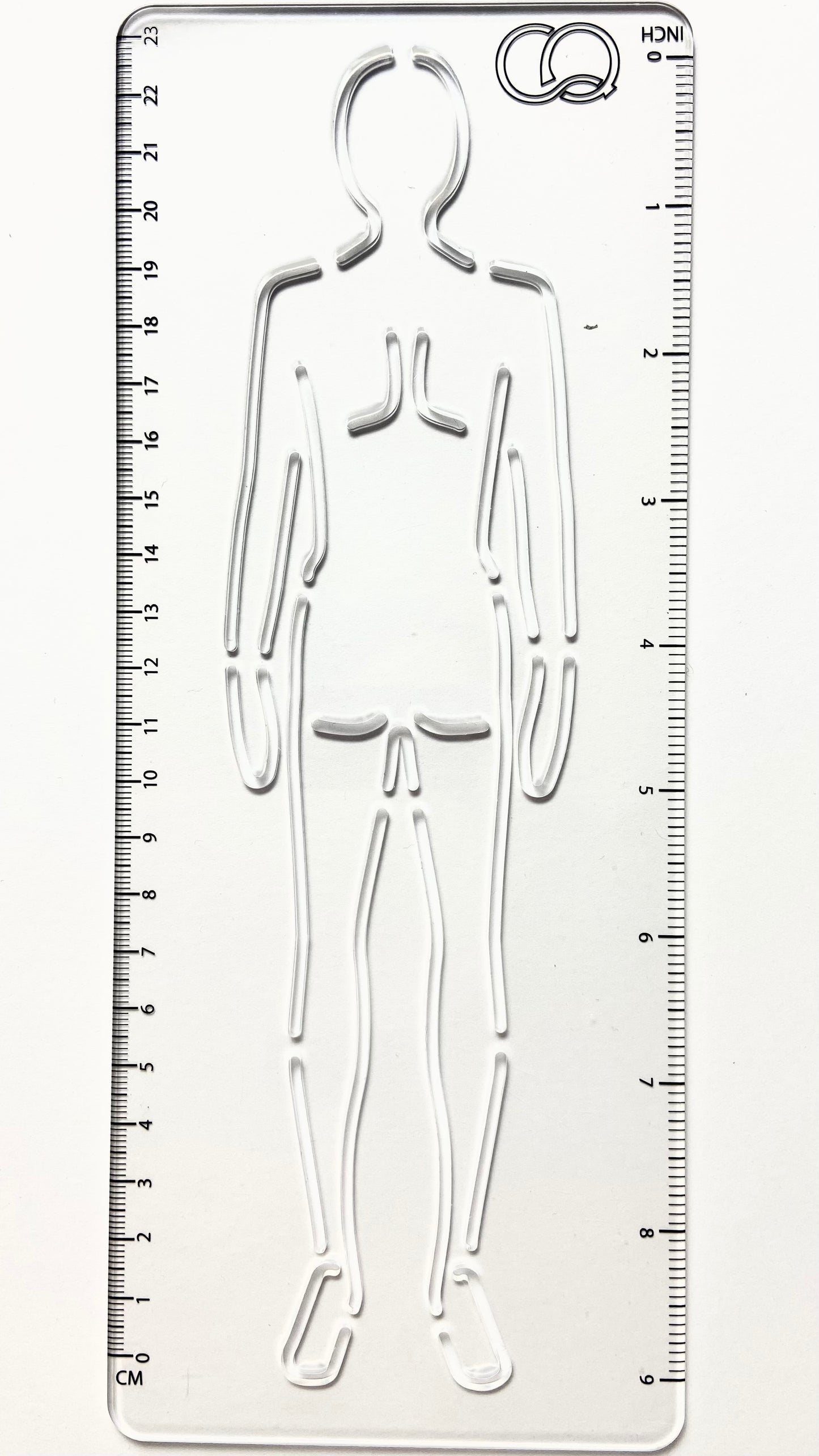 CROQI MAN Back Pose 25x10cm