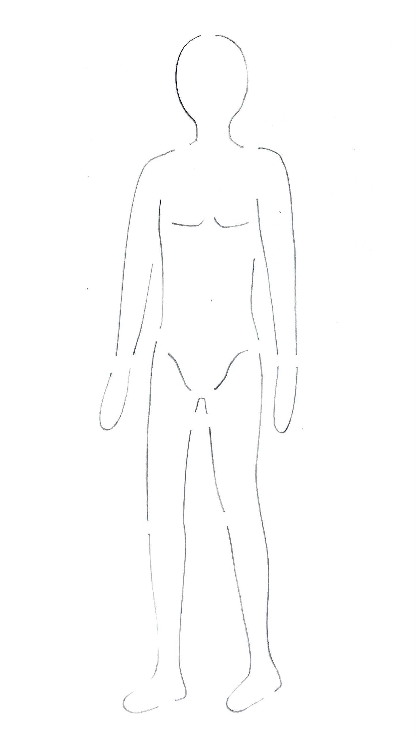 CROQI MAN Three Quarter Pose 25x10cm