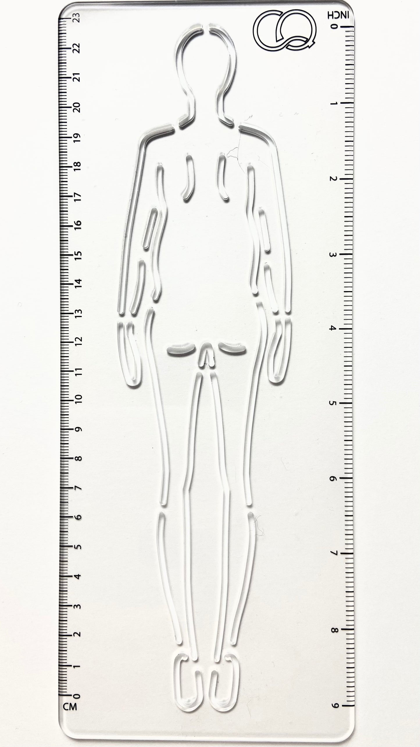 CROQI WOMAN MATERNITY Back Pose 25x10cm