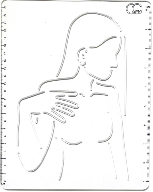 CROQI CLOSE UP Hand Up Pose 25x20cm