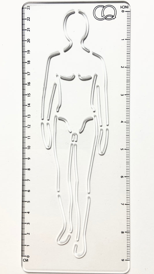 CROQI MAN Walk Pose 25x10cm
