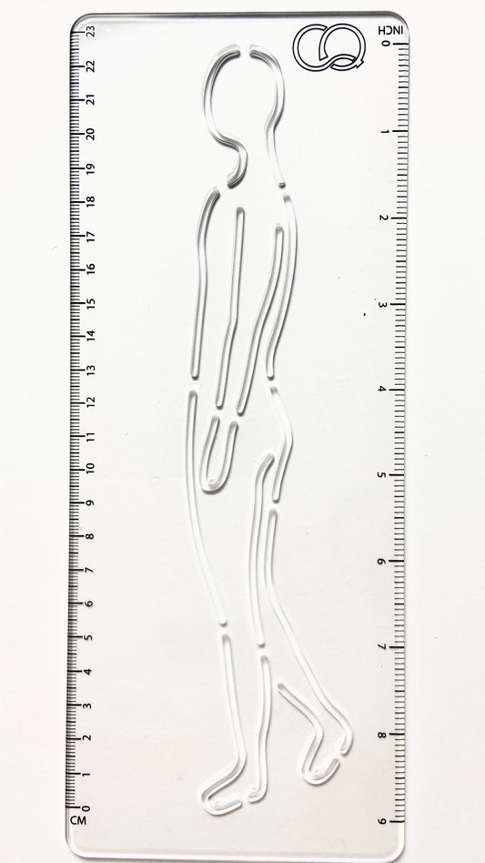 CROQI MAN Side Pose 25x10cm