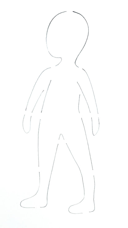 CROQI CHILD Three Quarter Pose 25x10cm