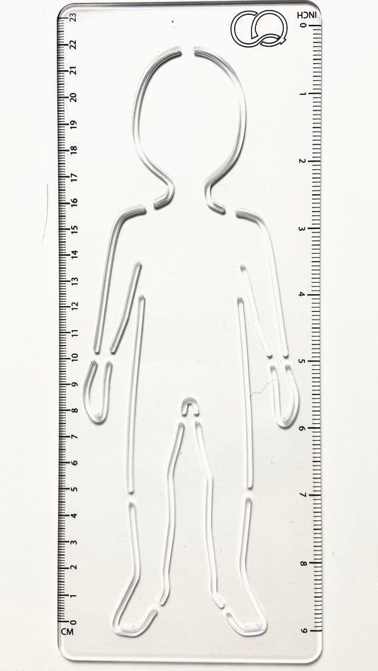 CROQI CHILD Front Pose 25x10cm