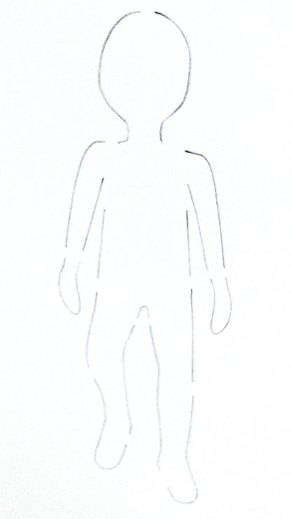 CROQI CHILD Walk Pose 25x10cm