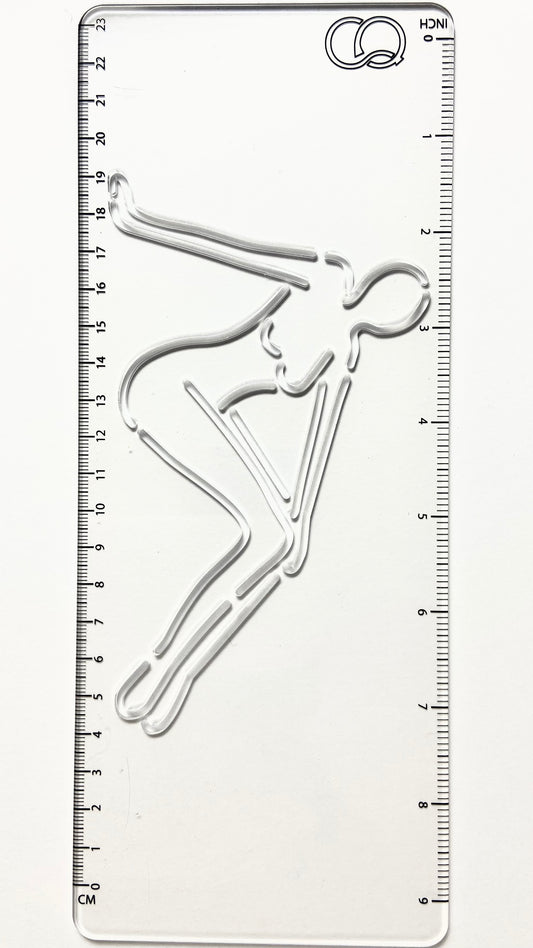 CROQI WOMAN TALL Sitting Pose 25x10cm