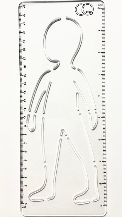 CROQI CHILD Three Quarter Pose 25x10cm