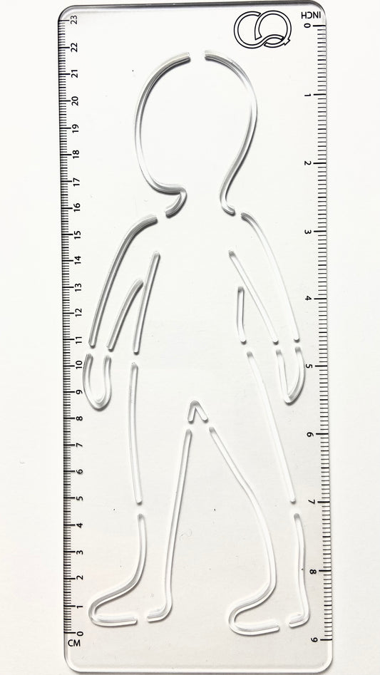 CROQI CHILD Three Quarter Pose 25x10cm